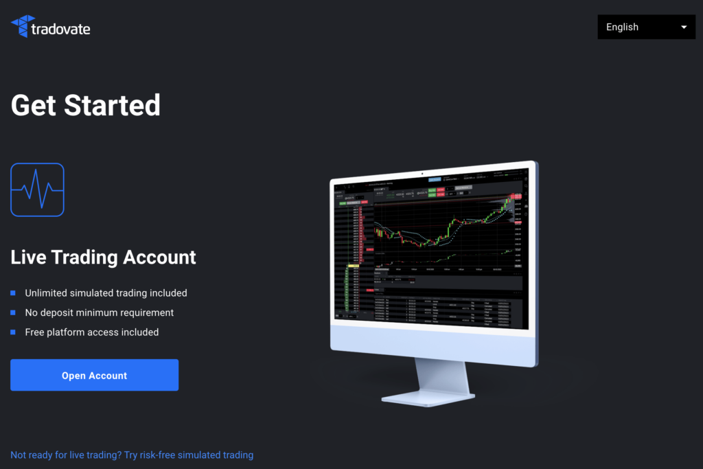 Tradovate offers an unlimited demo account for you to practise on!