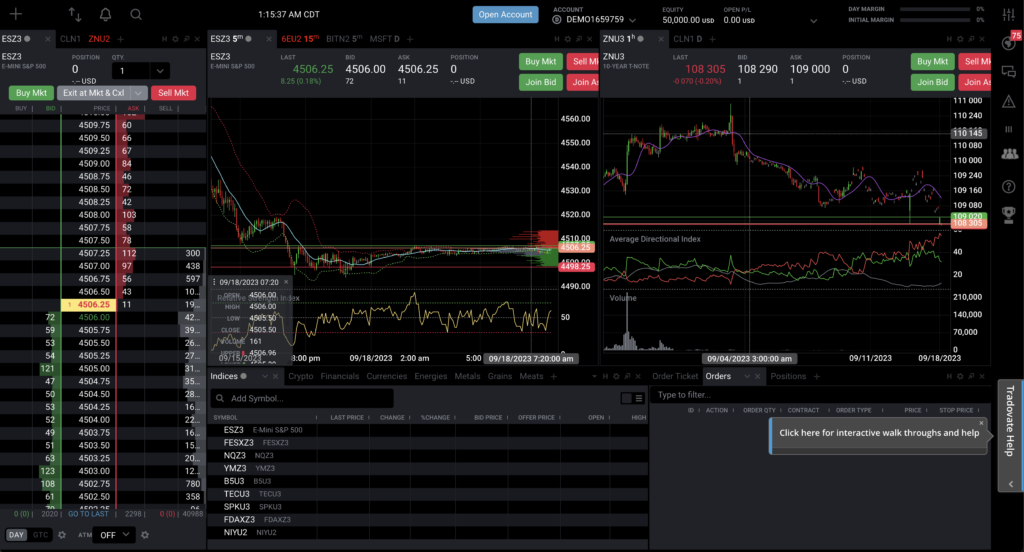 Tradovate - Demo Trading Account