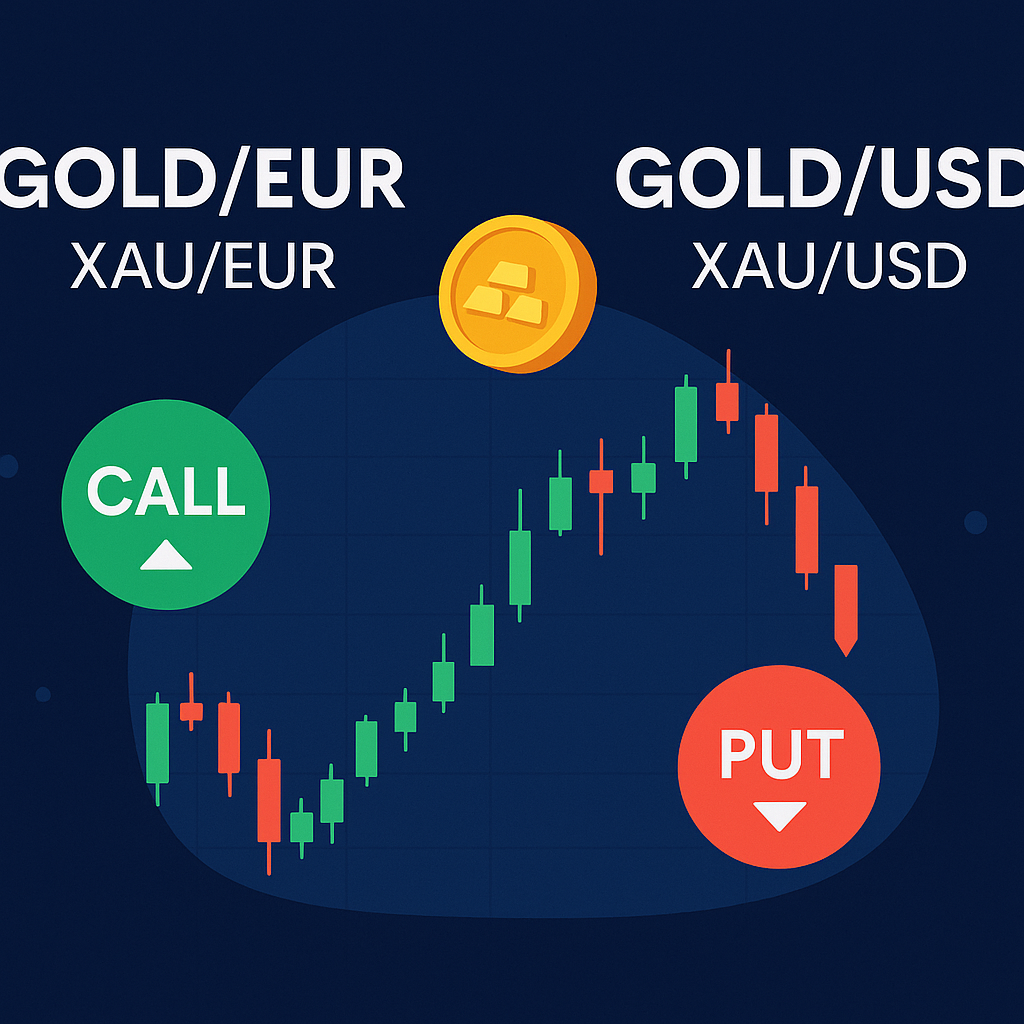 Gold bars and global market charts with world leaders in the background — representing geopolitical influence, volatility, and macro strategy in gold trading.